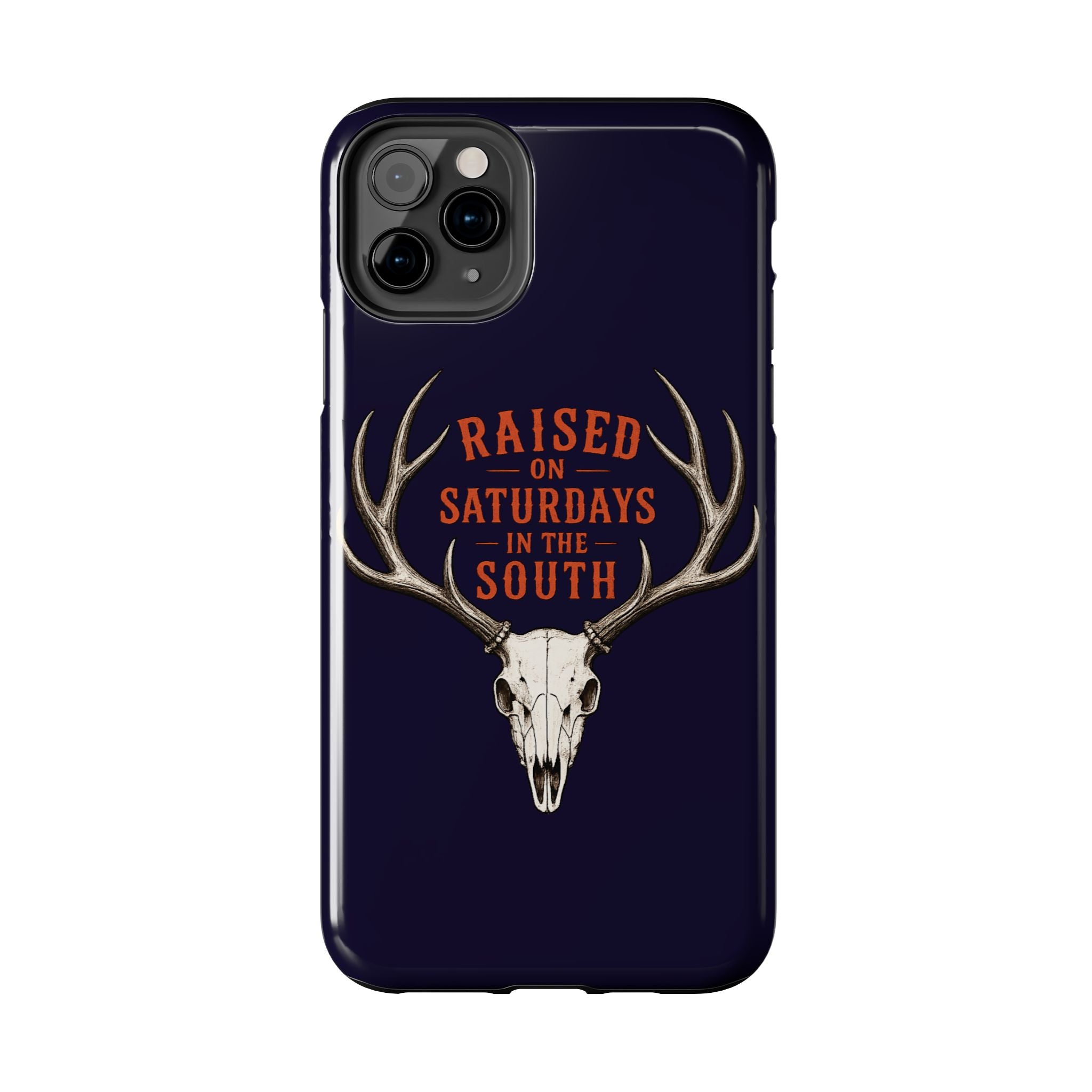 The Spreads Runs Deep In The Woods Phone Case-(blue)