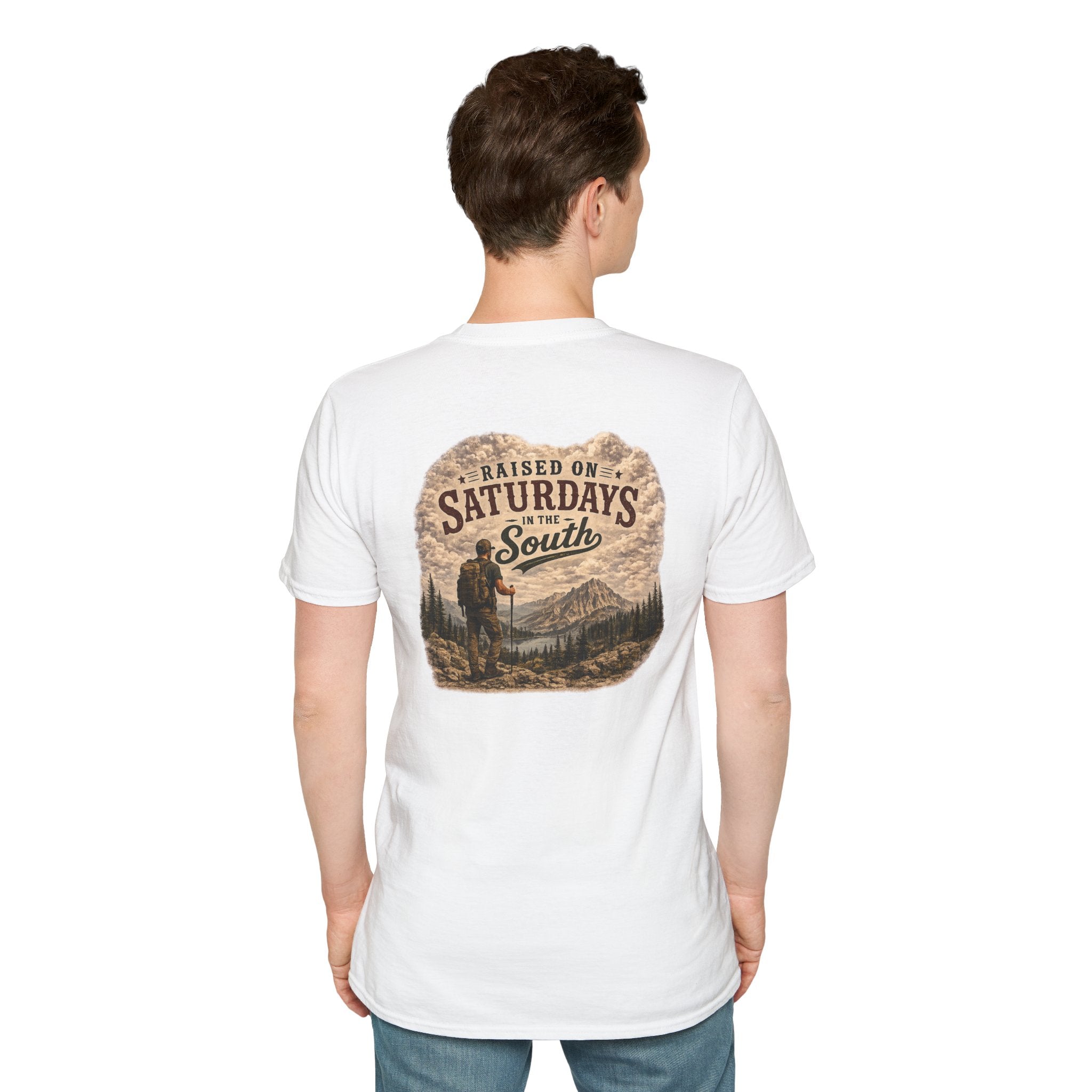 Raised On Saturdays In The South Vintage T-Shirt- Saturday Hikes Reaches New Heights