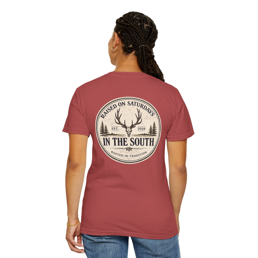 Raised On Saturdays In The South Classic T-Shirt — Deer Season