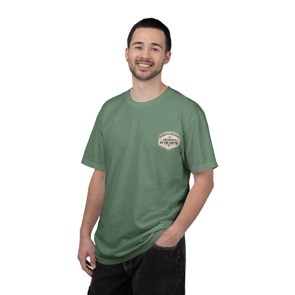 Raised On Saturdays In The South Classic T-Shirt- Fishin Season