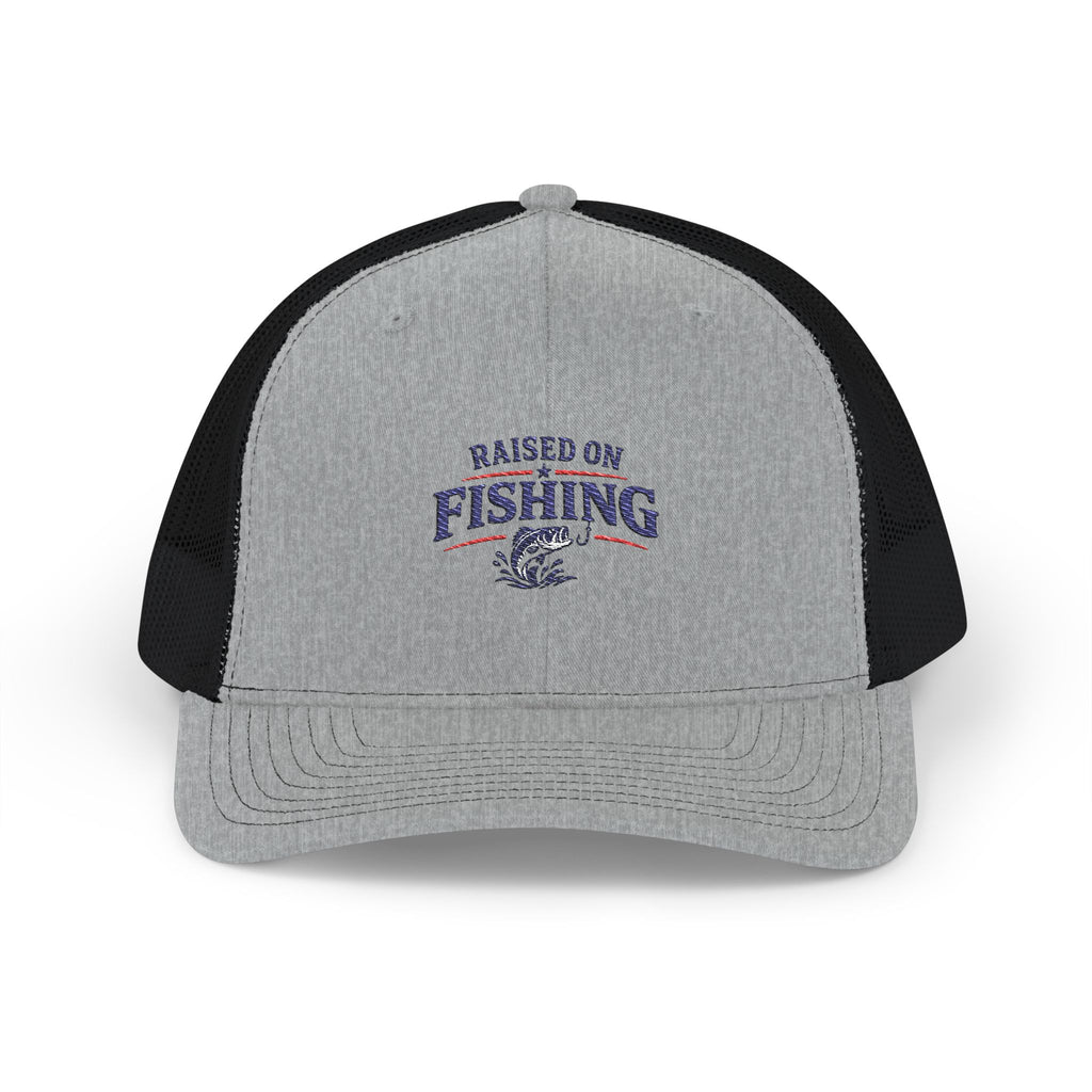 Snapback Trucker Cap — "Raised on Fishing"