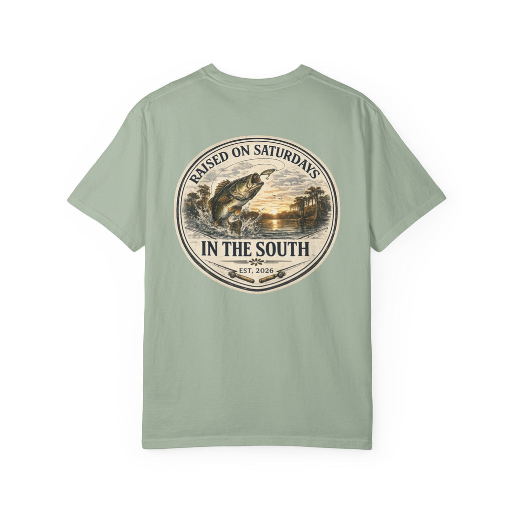 Raised On Saturdays In The South Classic T-Shirt- Fishin Season