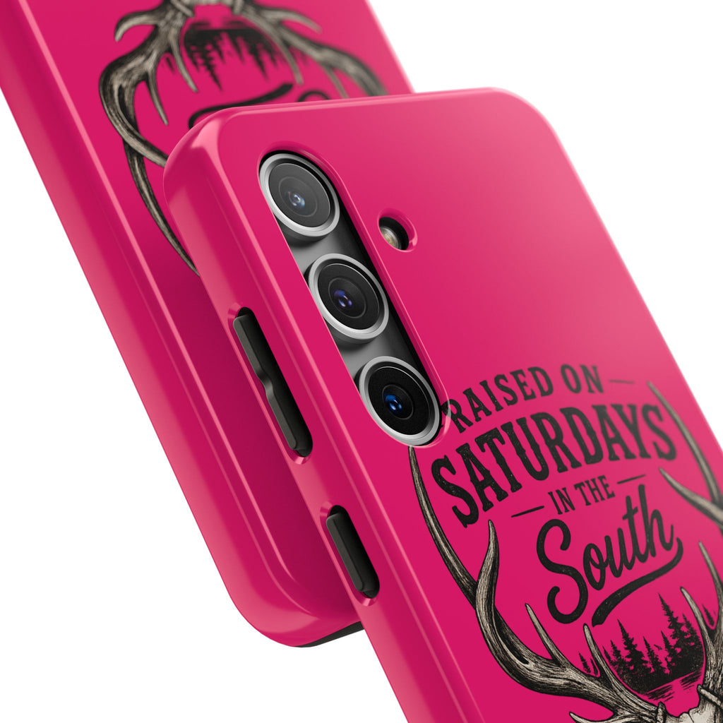 The Spreads Runs Deep In The Woods Phone Case-(pink)