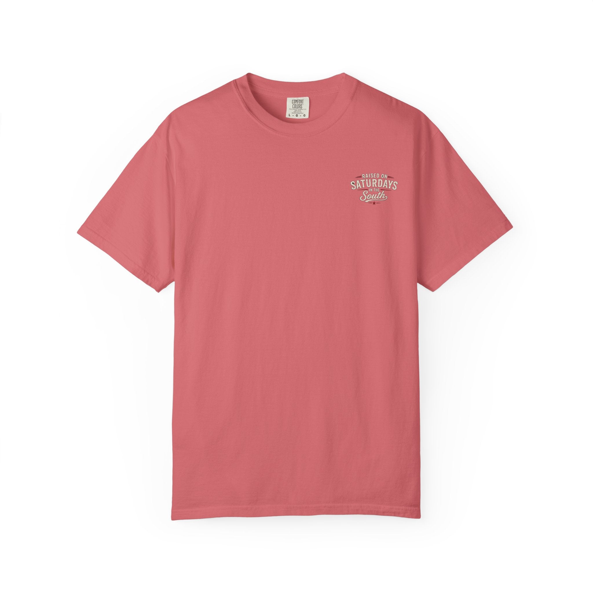 Raised On Saturdays In The South T-Shirt — Relaxing Saturday Morning In The Mountains