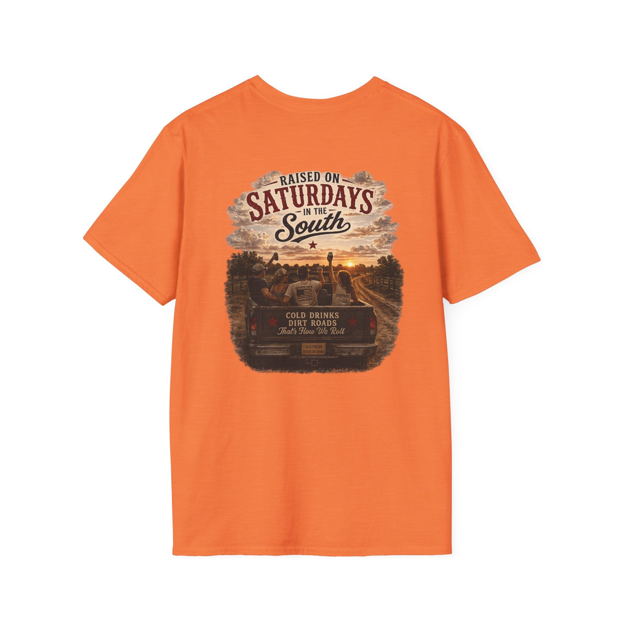 Raised On Saturdays In The South Vintage T-Shirt- Good Riding Buddies