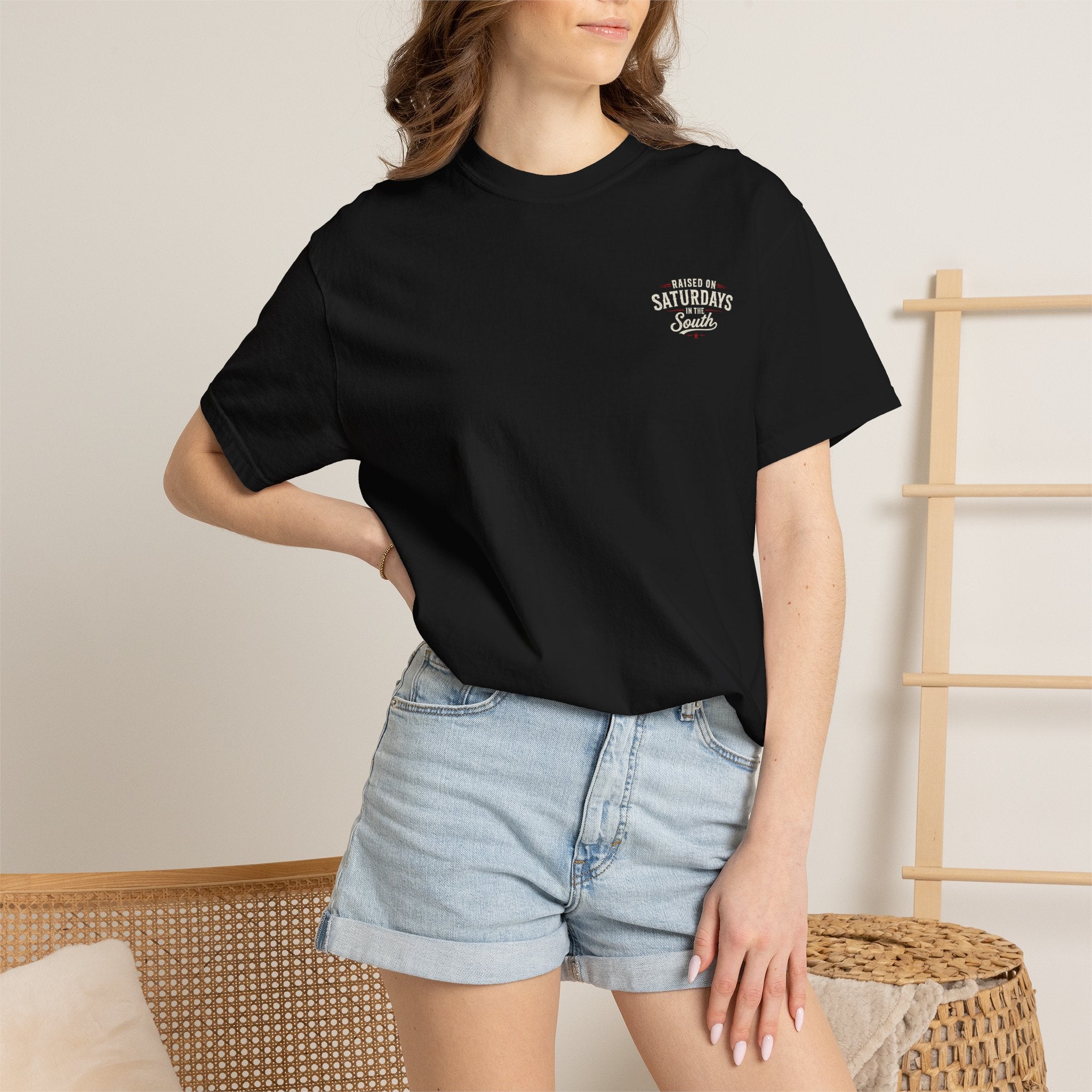 Raised On Saturdays In The South T-Shirt — Southern Freedom-4th Of July Collection