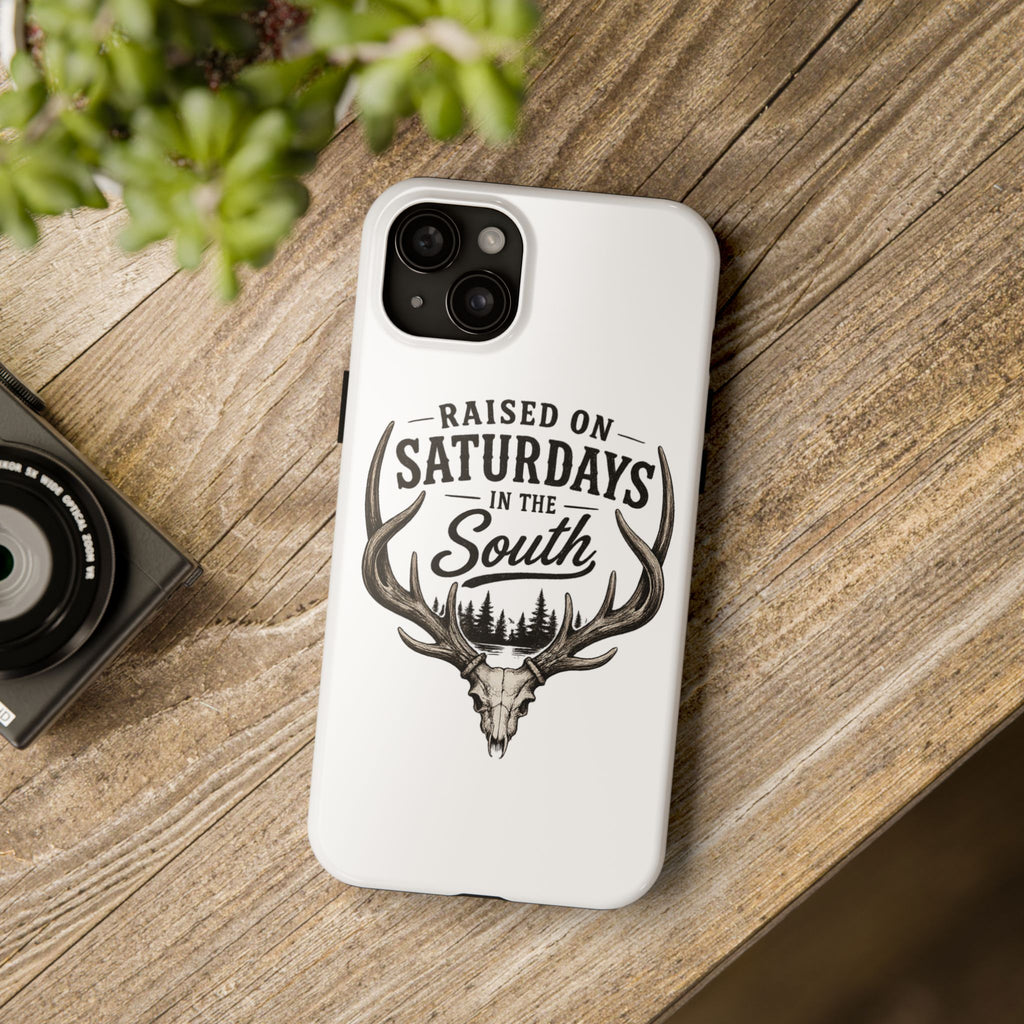 The Spreads Runs Deep In The Woods Phone Case-(white)