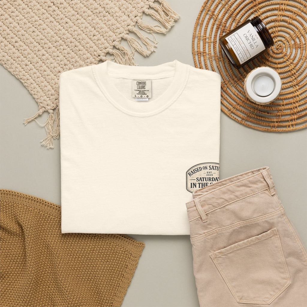 Raised On Saturdays In The South Classic T-Shirt- Fishin Season