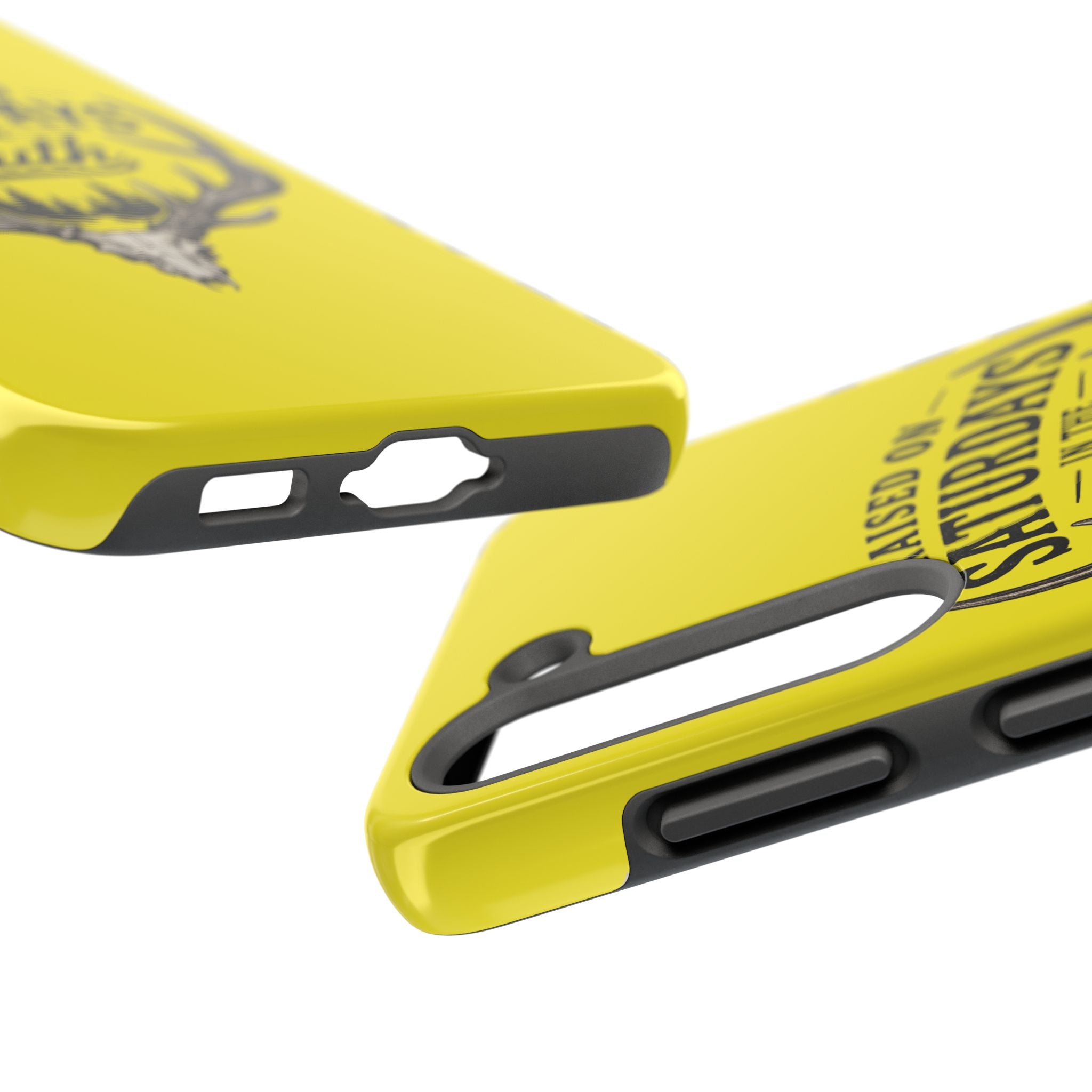 Raised On Saturdays In The South Phone Case-Spread Runs Deep In The Woods-(yellow)