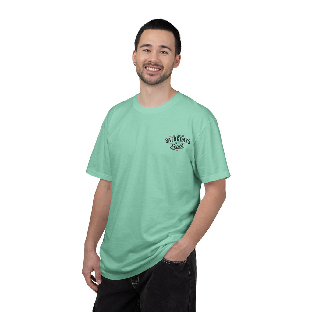 Raised On Saturdays In The South T-Shirt — Beachin It On Summer Saturdays