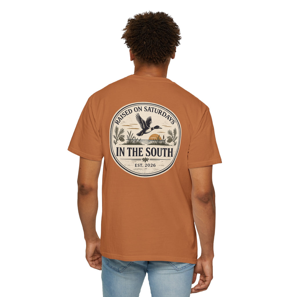 Raised On Saturdays In The South Classic T-Shirt - Duck Season