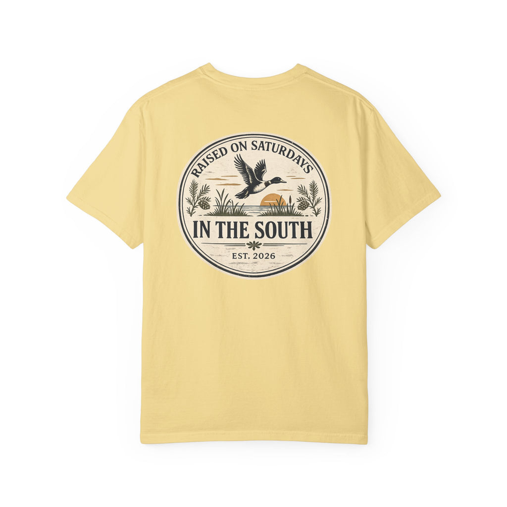 Raised On Saturdays In The South Classic T-Shirt - Duck Season