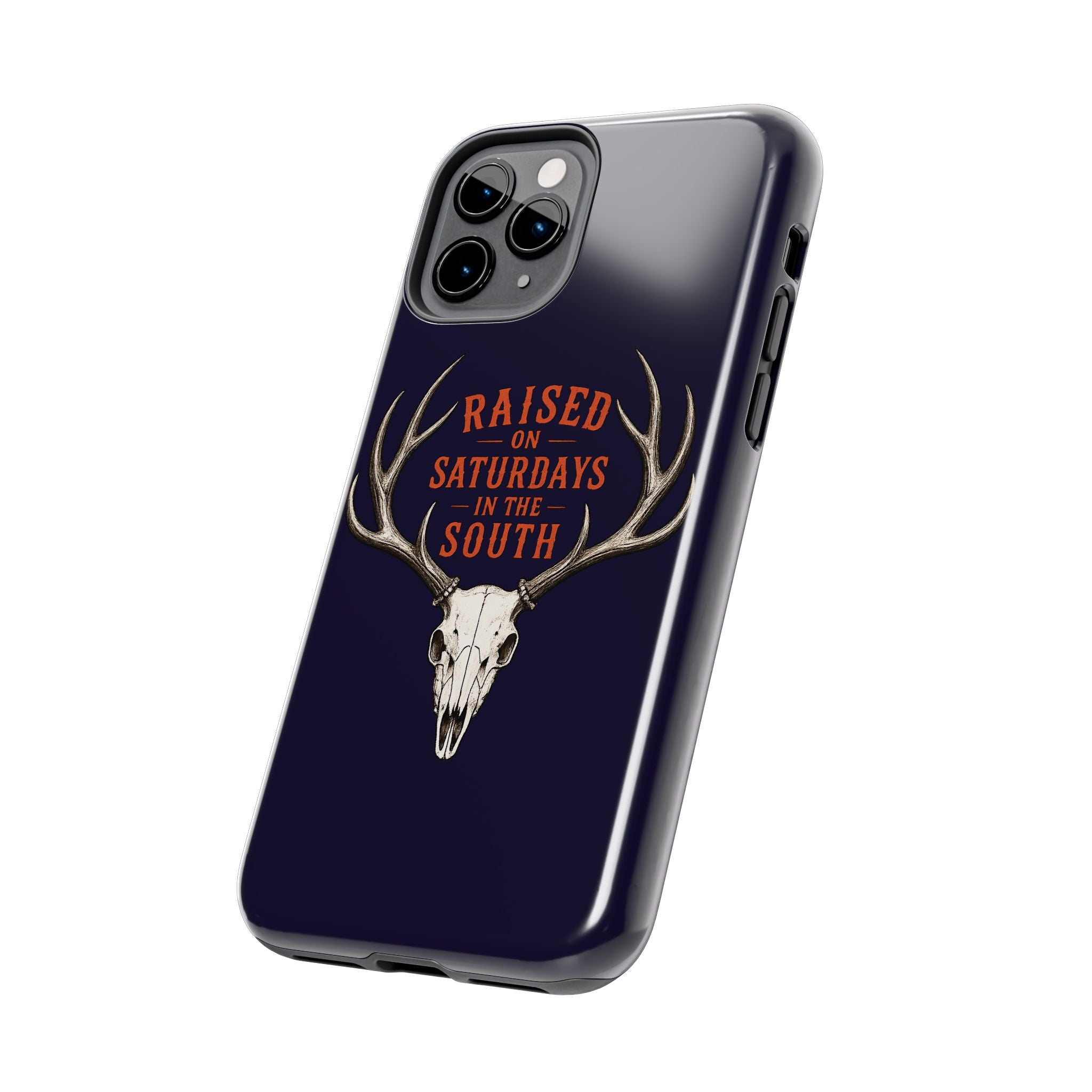 The Spreads Runs Deep In The Woods Phone Case-(blue)