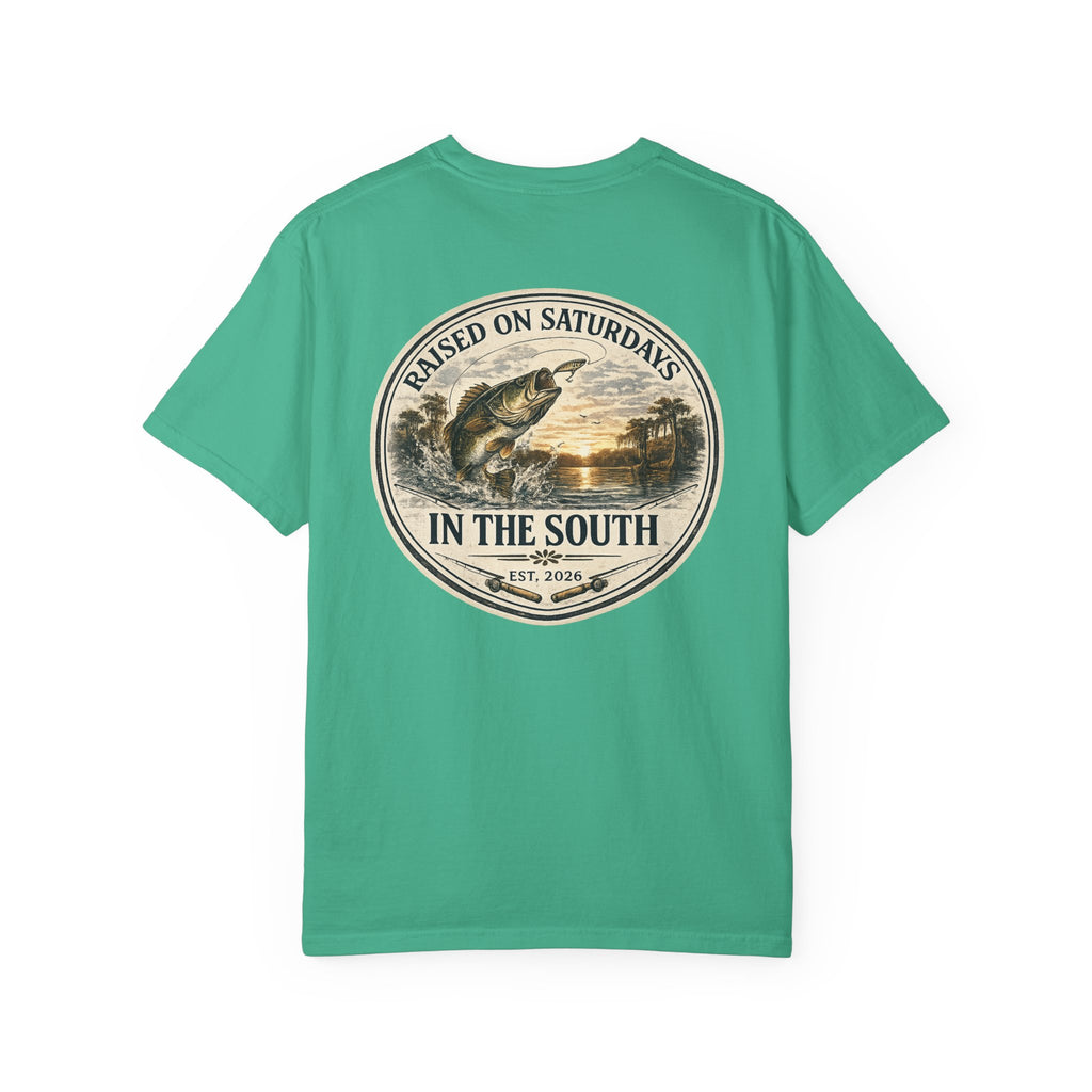 Raised On Saturdays In The South Classic T-Shirt- Fishin Season