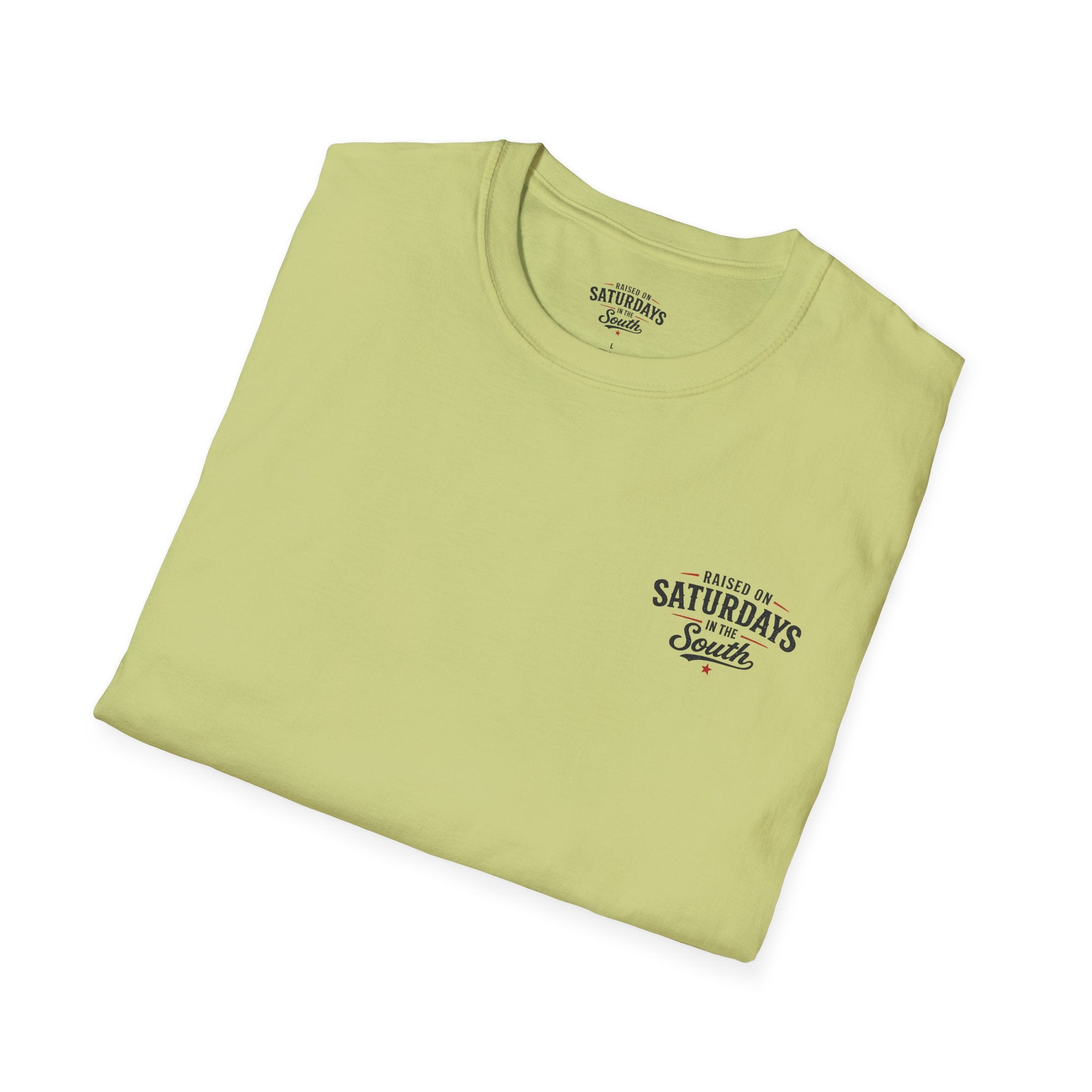 Raised On Saturdays In The South Vintage T-Shirt-Girl Dad Fishing Buddy-Father's Day Collection