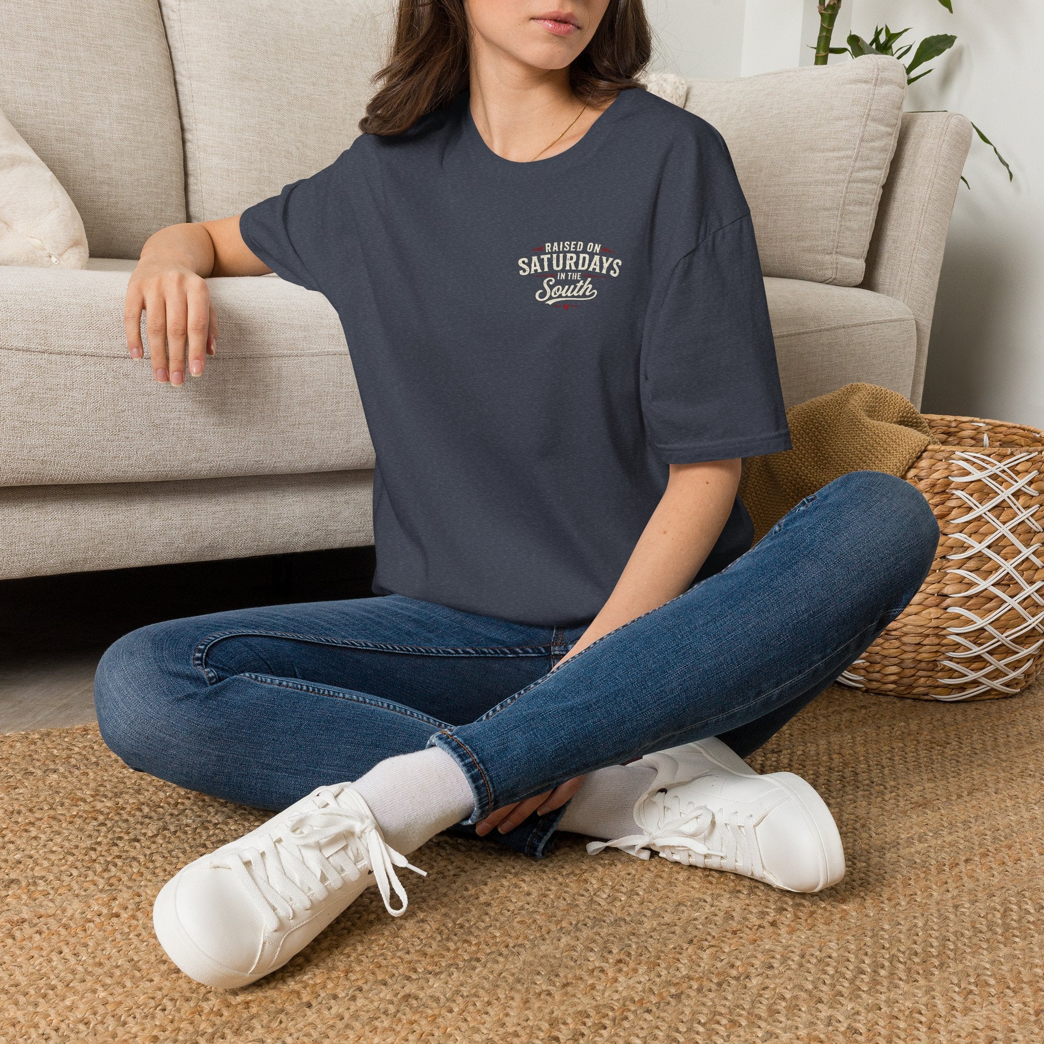 Raised On Saturdays In The South Vintage T-Shirt- Mud Park Saturdays
