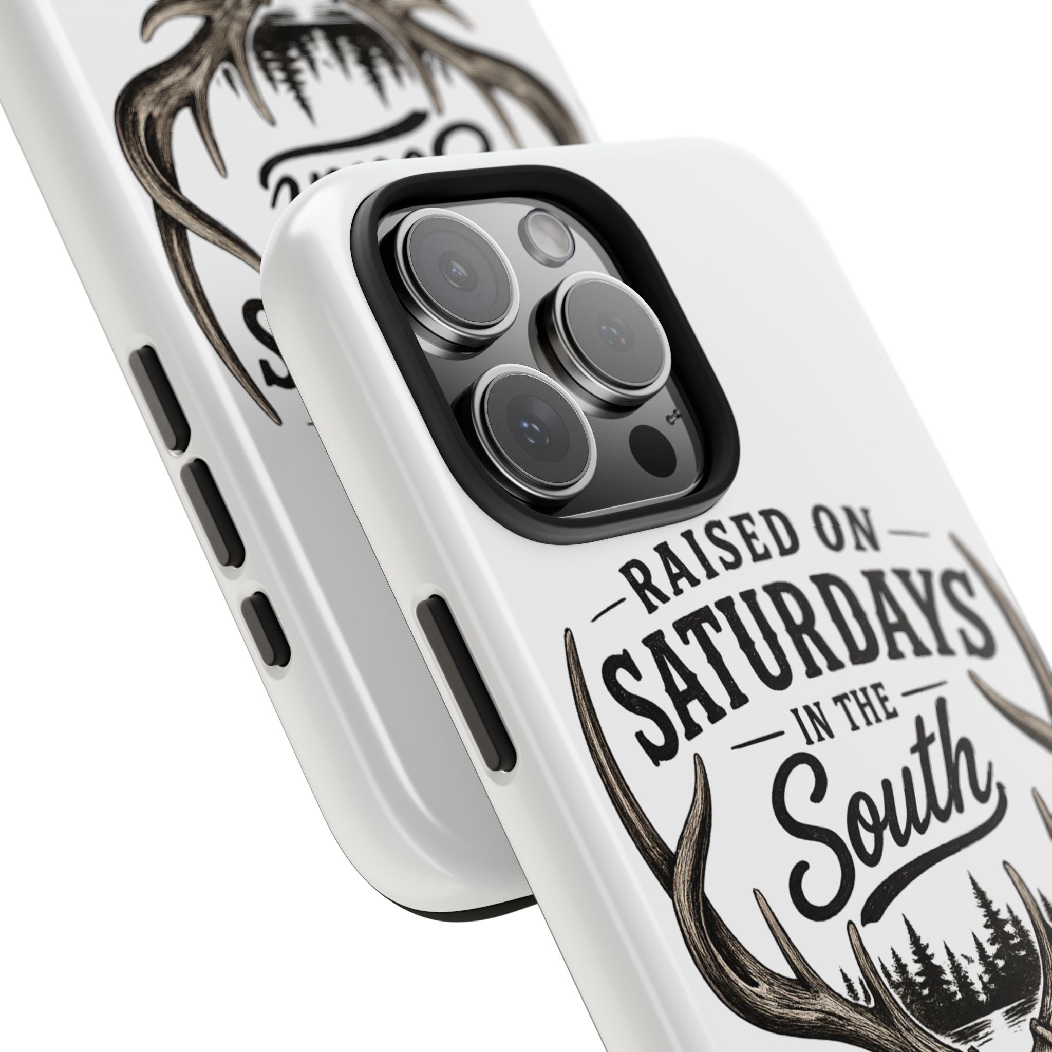 The Spreads Runs Deep In The Woods Phone Case-(white)