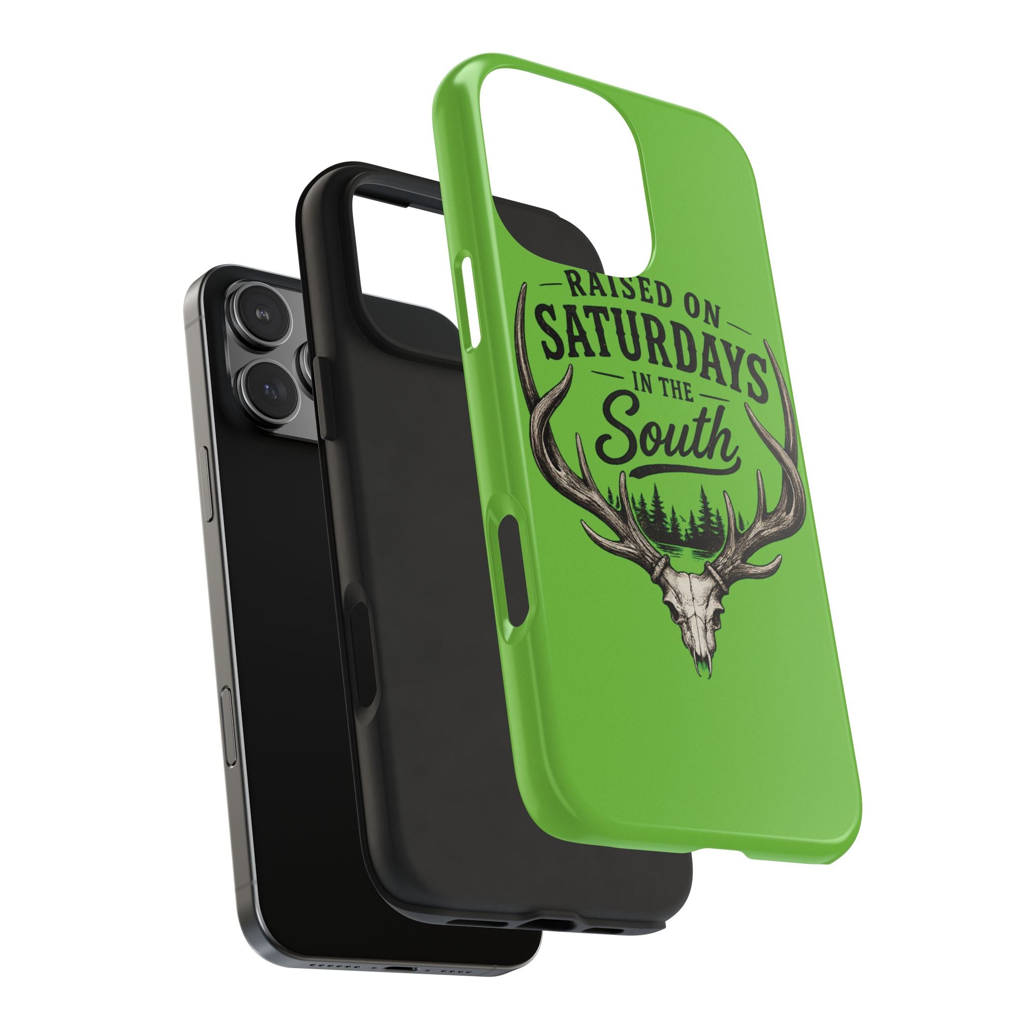 The Spread Runs Deep In The Woods phone case-(green)