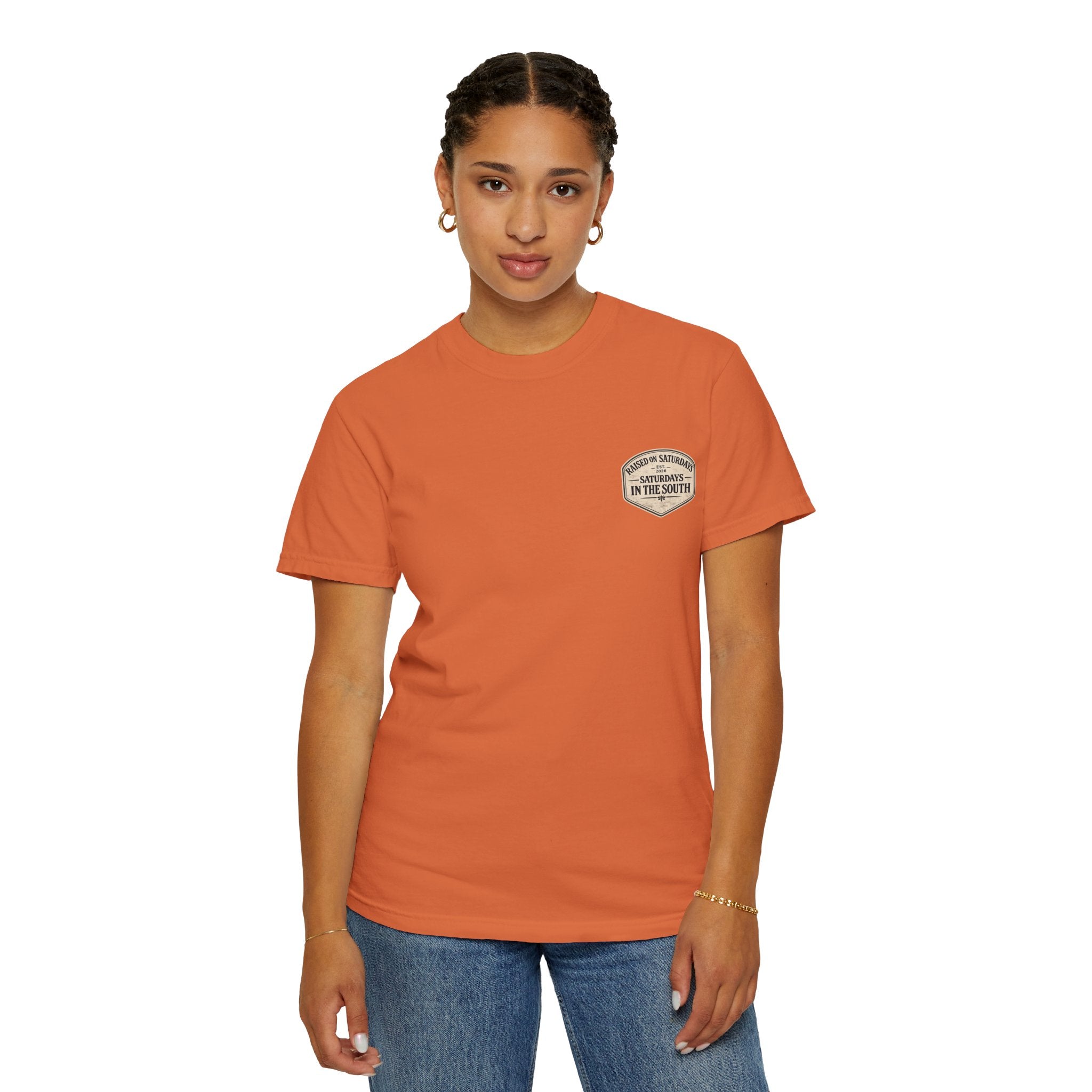 Raised On Saturdays In The South Classic T-Shirt — Deer Season