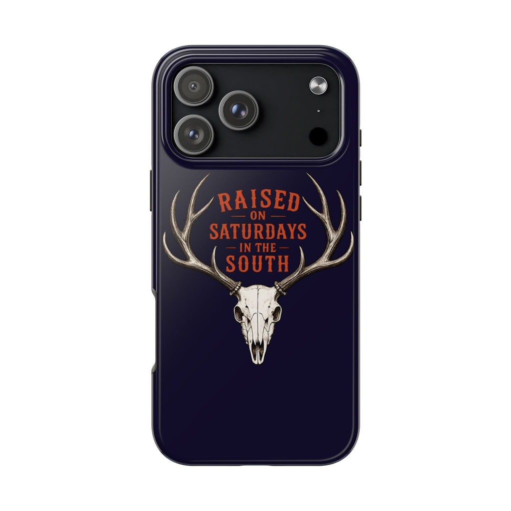 The Spreads Runs Deep In The Woods Phone Case-(blue)