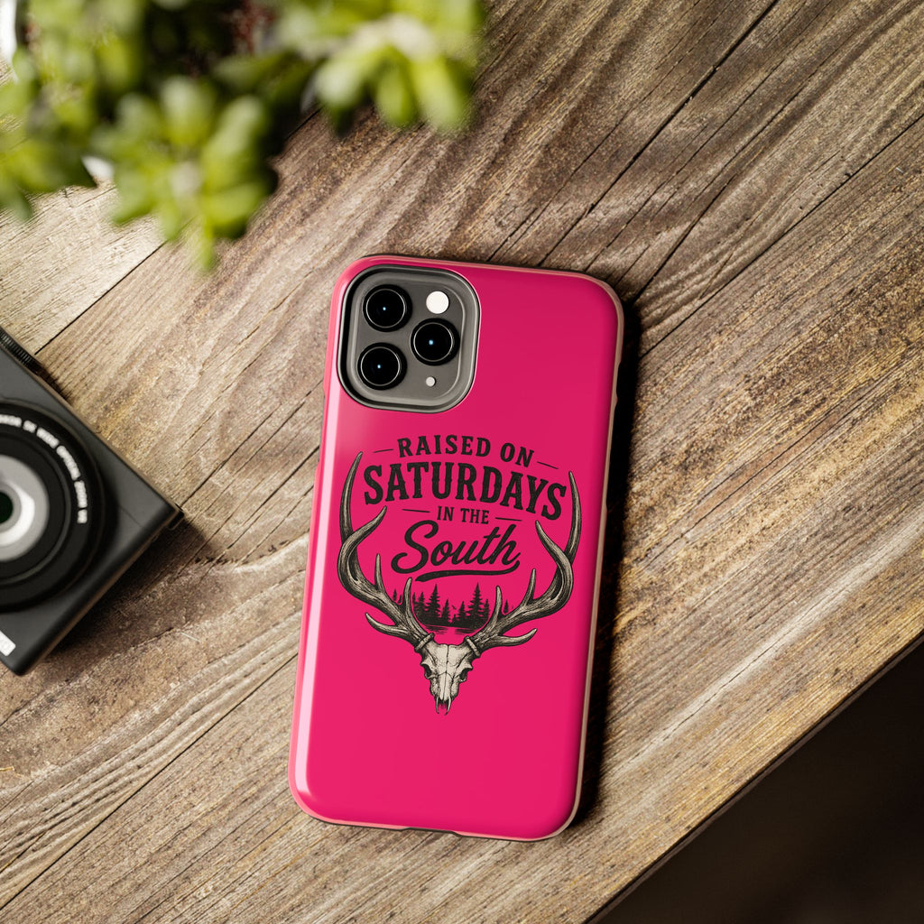 The Spreads Runs Deep In The Woods Phone Case-(pink)