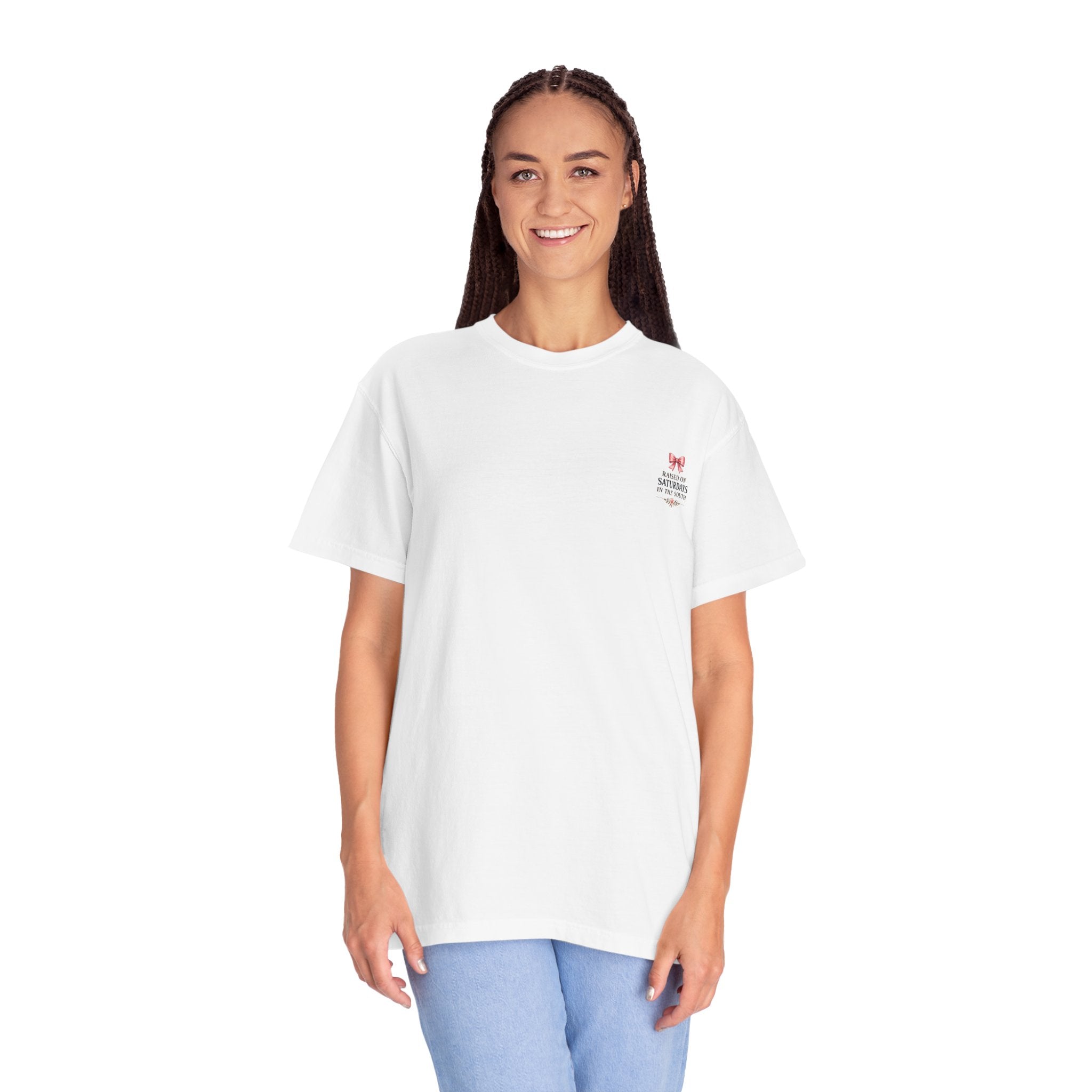 Raised On Saturdays In The South T-shirt