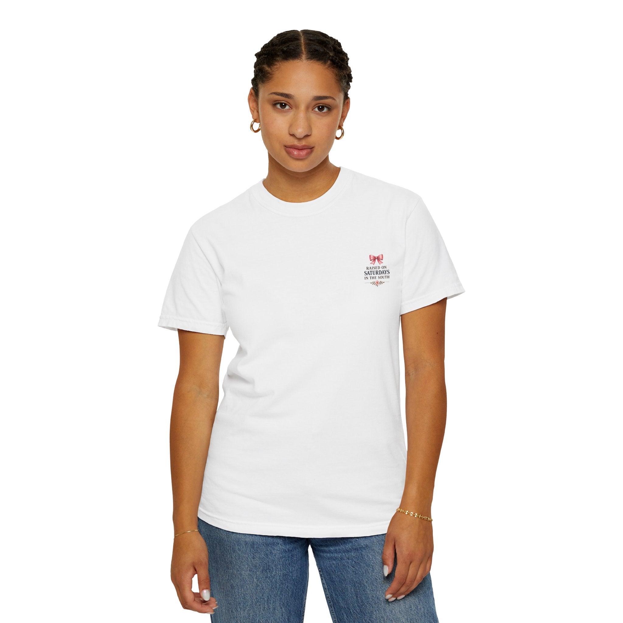 Raised On Saturdays In The South T-shirt