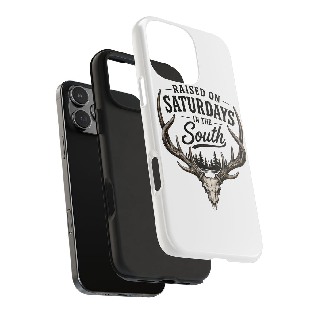 The Spreads Runs Deep In The Woods Phone Case-(white)