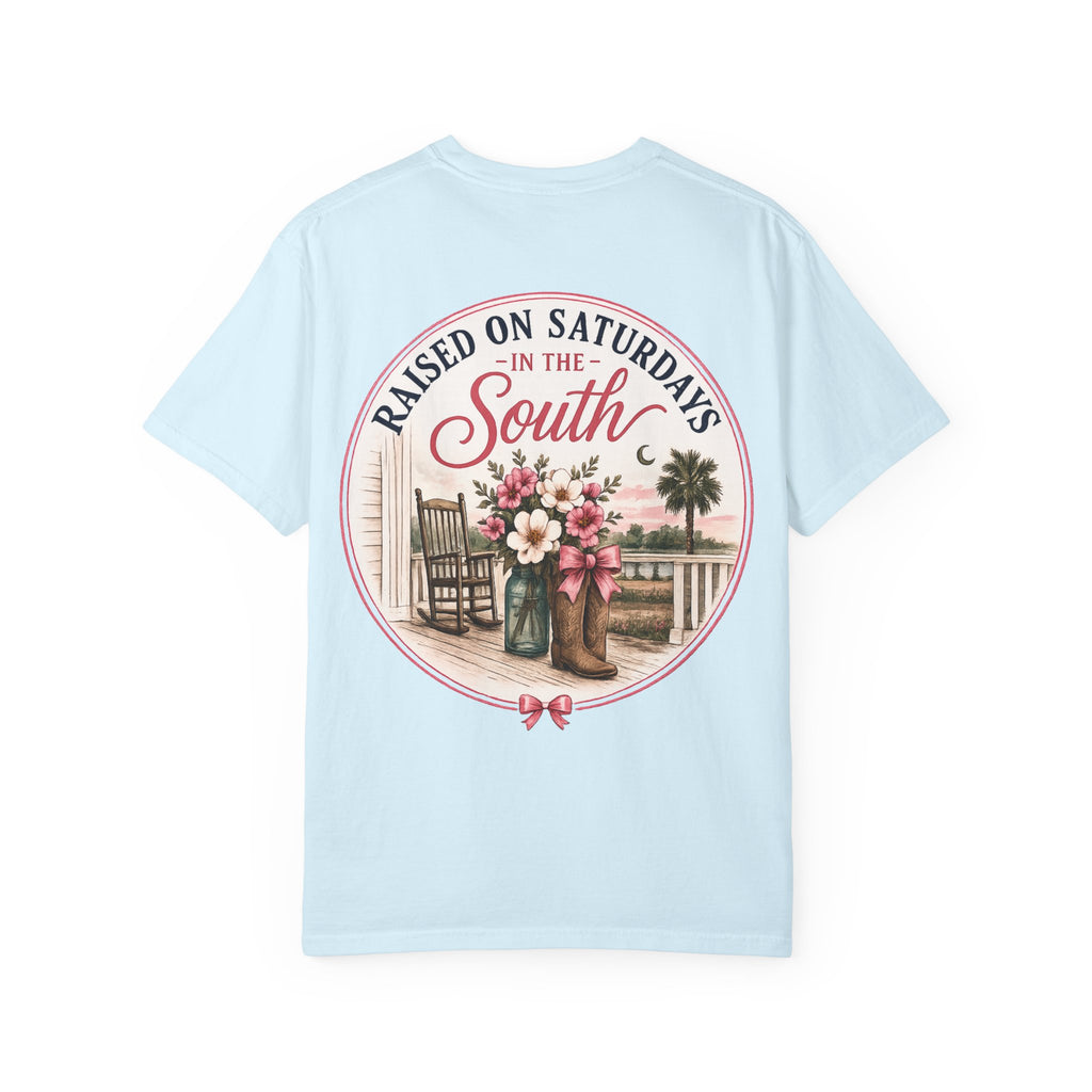Raised On Saturdays In The South T-shirt