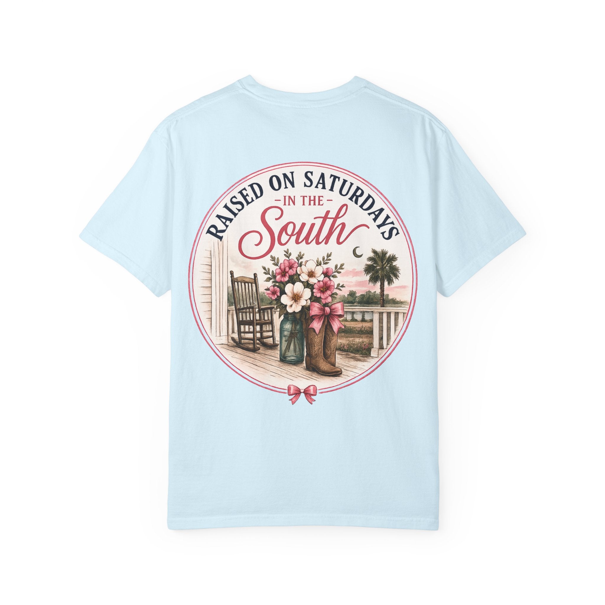 Raised On Saturdays In The South T-shirt
