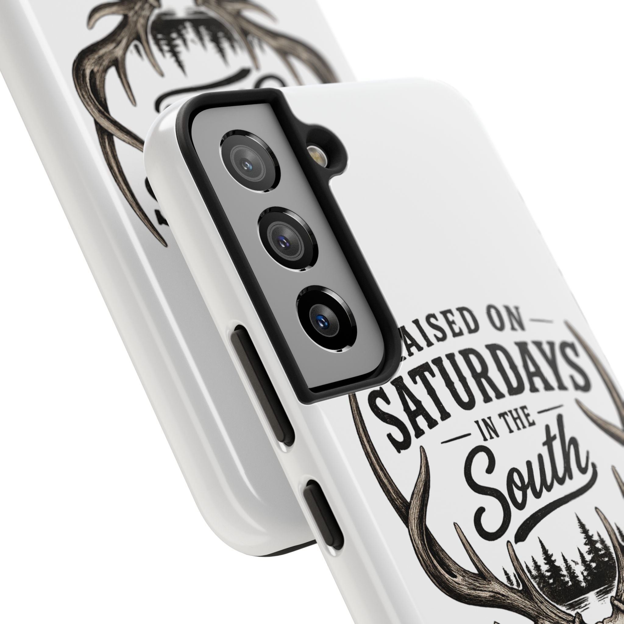 The Spreads Runs Deep In The Woods Phone Case-(white)