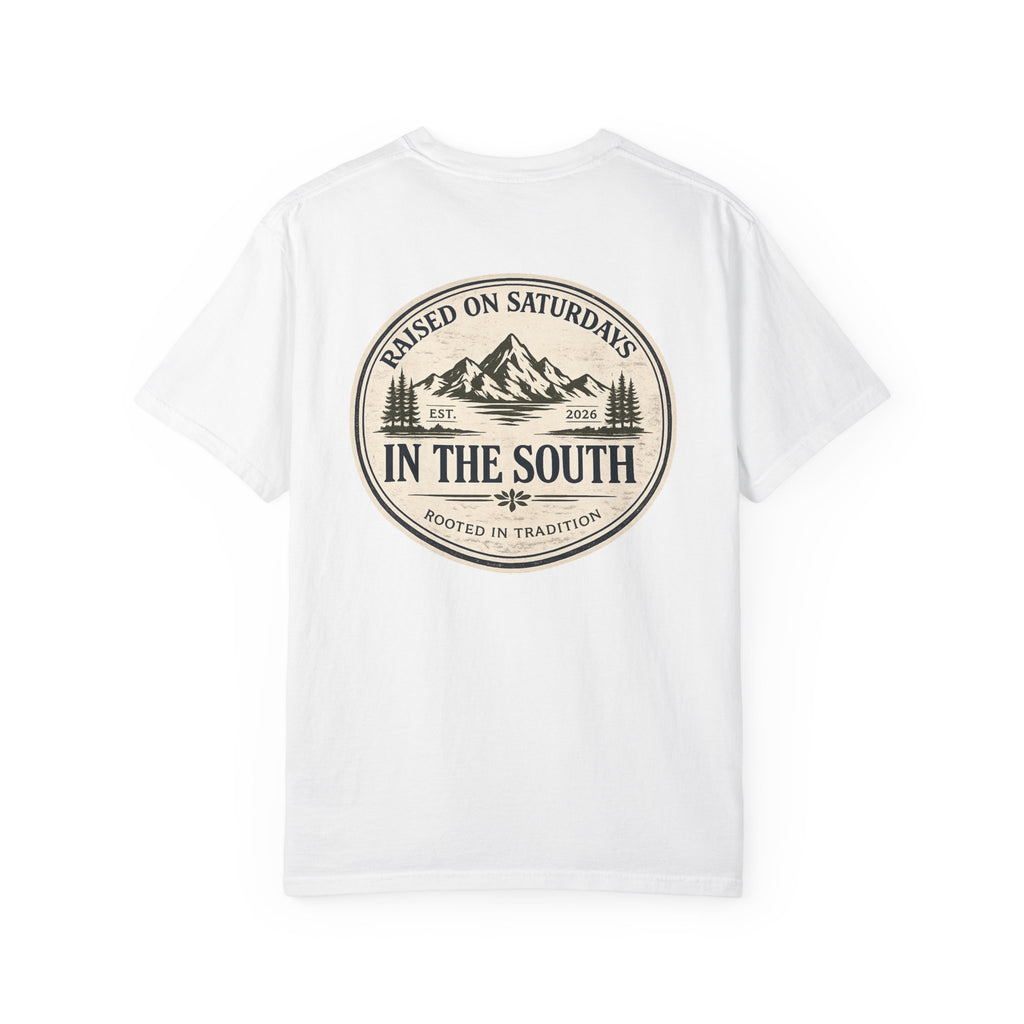 Raised On Saturdays In The South Classic T-Shirt-Mountain Seasons