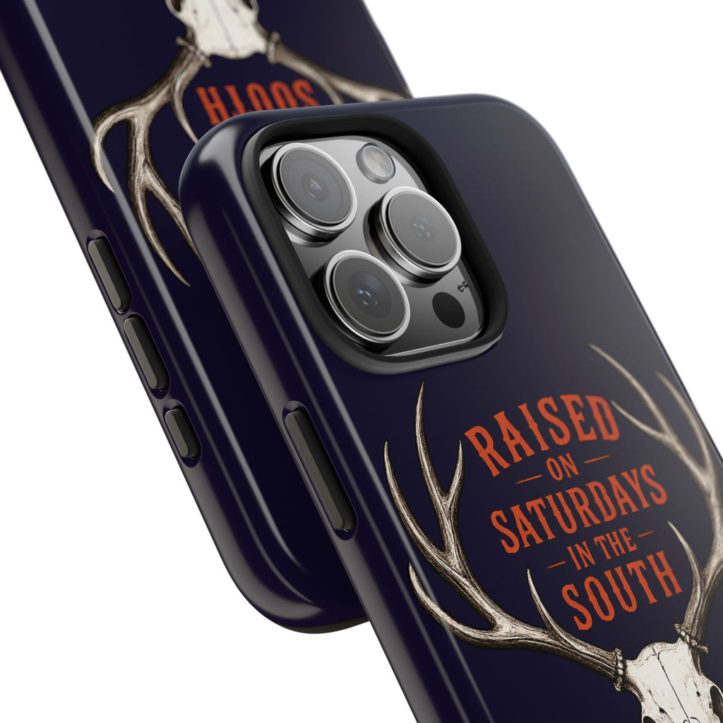 The Spreads Runs Deep In The Woods Phone Case-(blue)