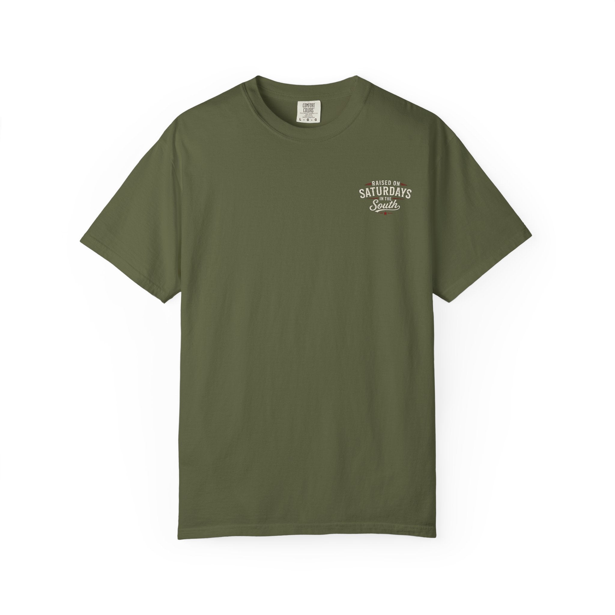 Raised On Saturdays In The South T-Shirt — Southern Freedom-4th Of July Collection