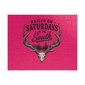 The Spreads Runs Deep In The Woods jigsaw puzzle-(pink)