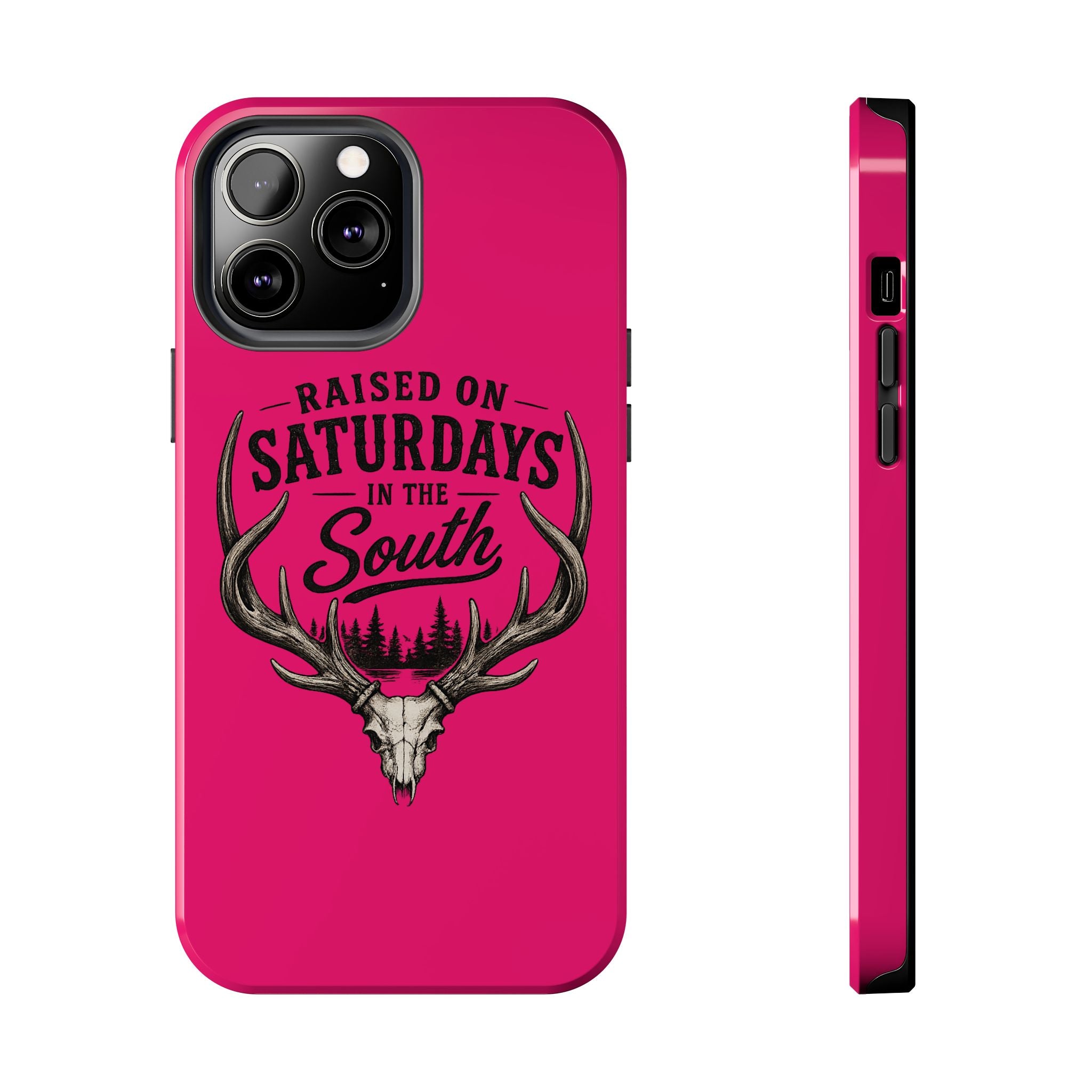 The Spreads Runs Deep In The Woods Phone Case-(pink)