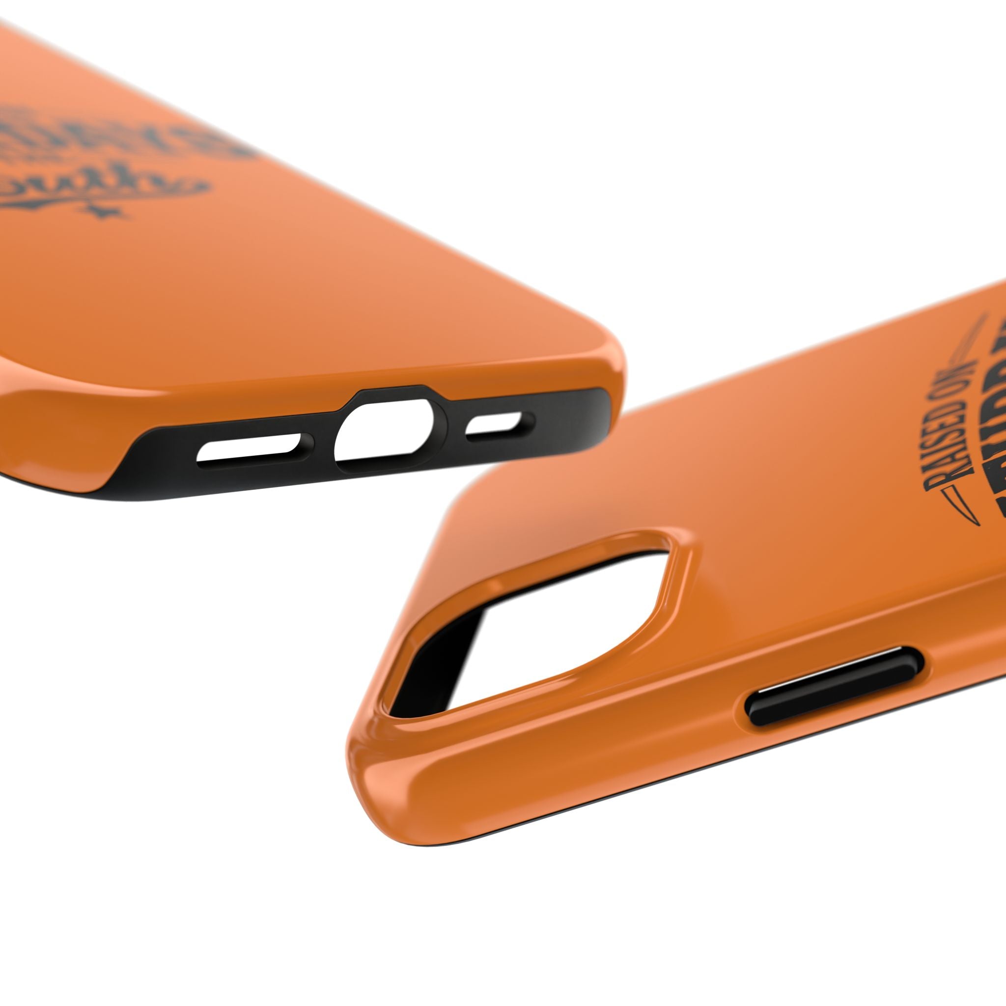 Raised On Saturdays In The South Phone Case-(orange)