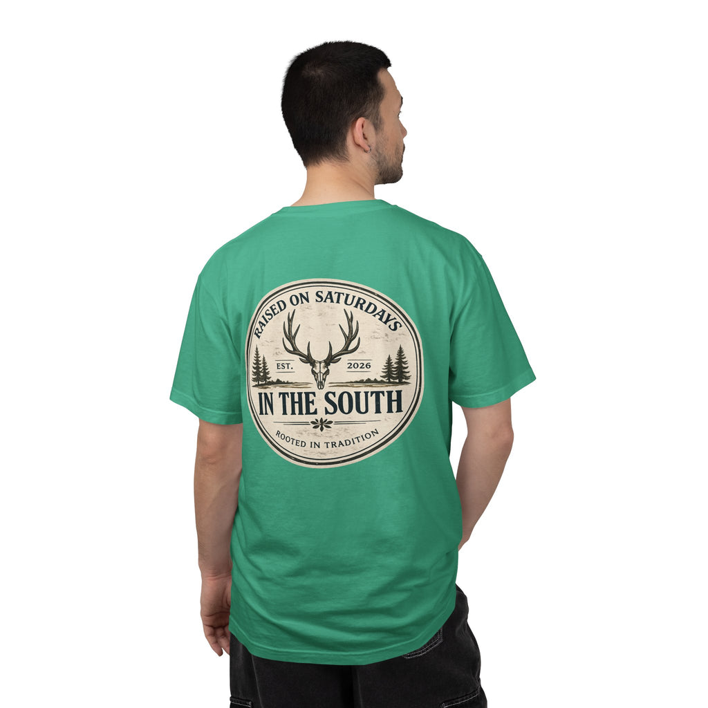 Raised On Saturdays In The South Classic T-Shirt — Deer Season