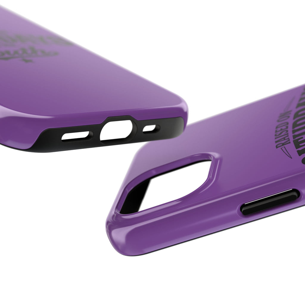 Raised On Saturdays In The South Phone Case-(purple)