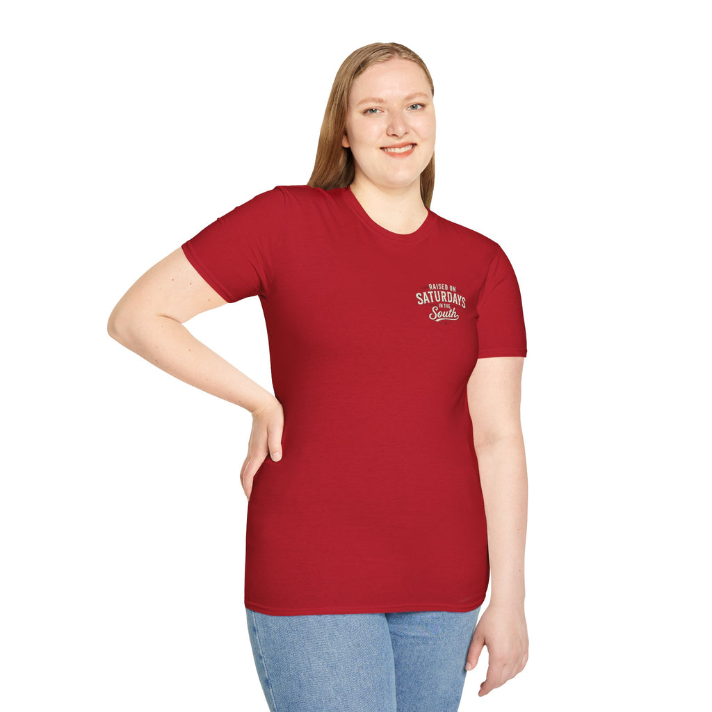 Raised On Saturdays In The South Vintage T-Shirt- Mud Park Saturdays