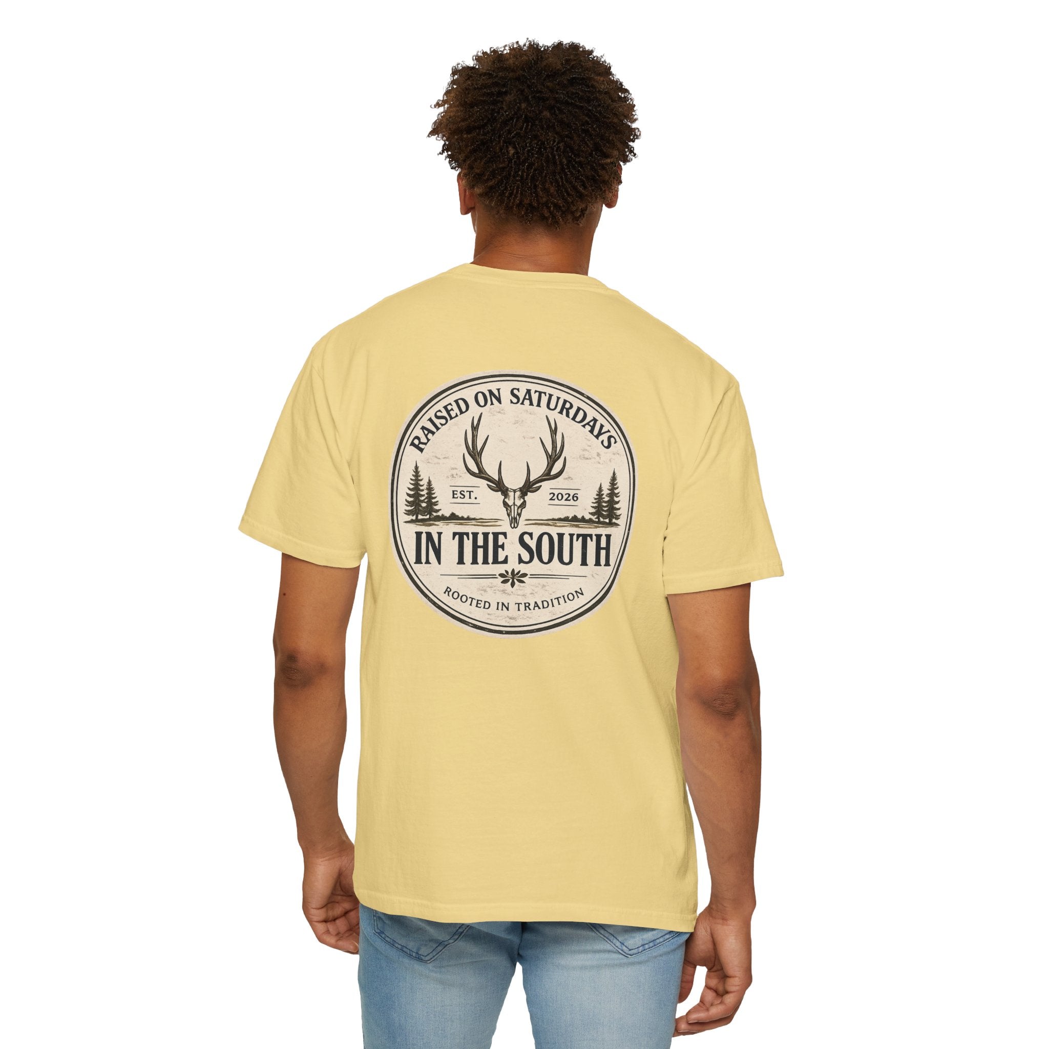 Raised On Saturdays In The South Classic T-Shirt — Deer Season