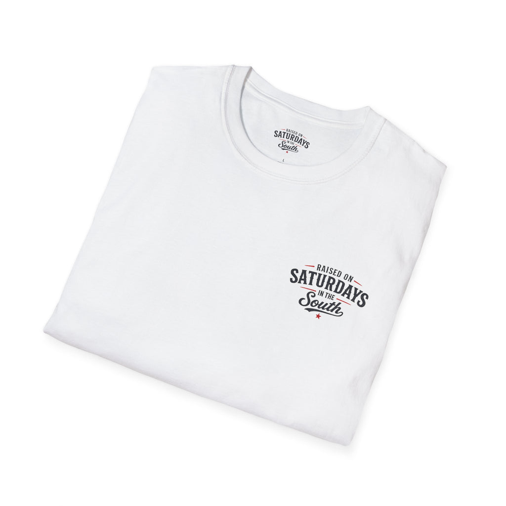 "Raised On Saturdays In The South" Vintage T-Shirt-Saturdays Are Made For Fishin