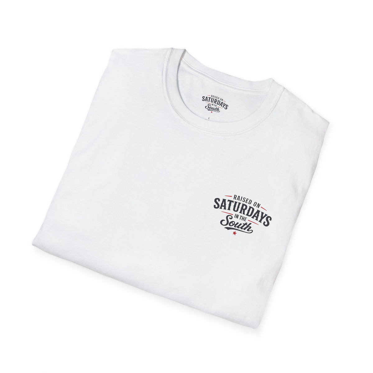 "Raised On Saturdays In The South" Vintage T-Shirt-Saturdays Are Made For Fishin