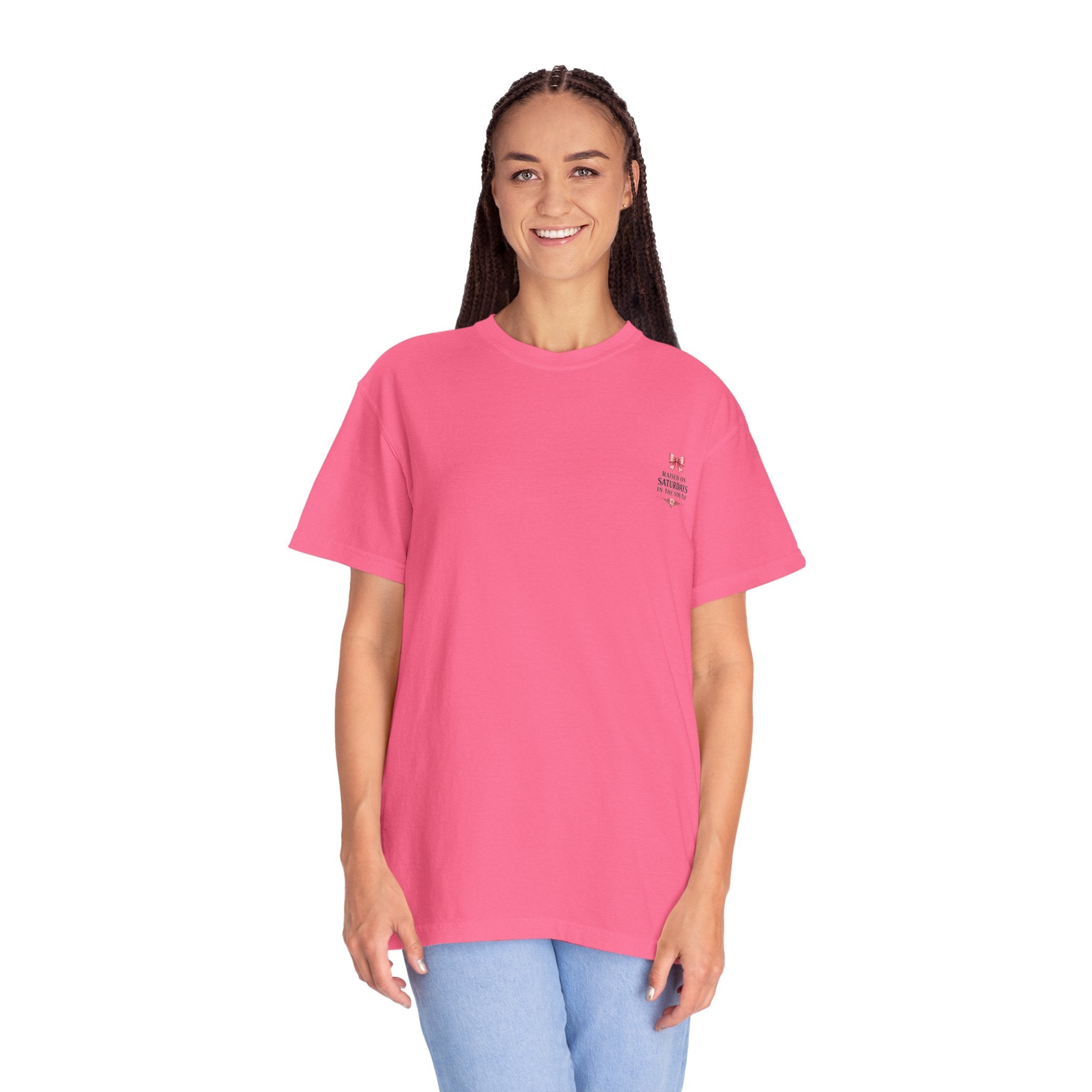 Raised On Saturdays In The South T-shirt