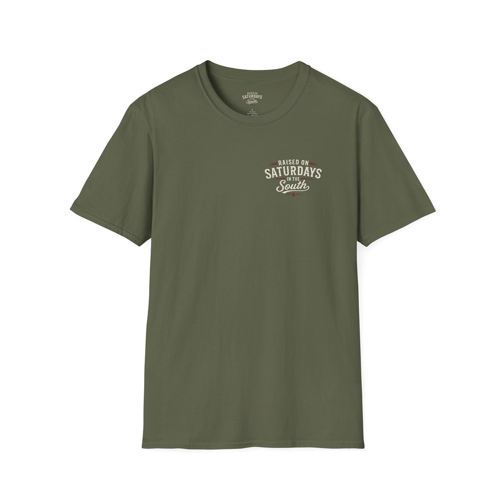 Raised On Saturdays In The South Vintage T-Shirt- Mud Park Saturdays
