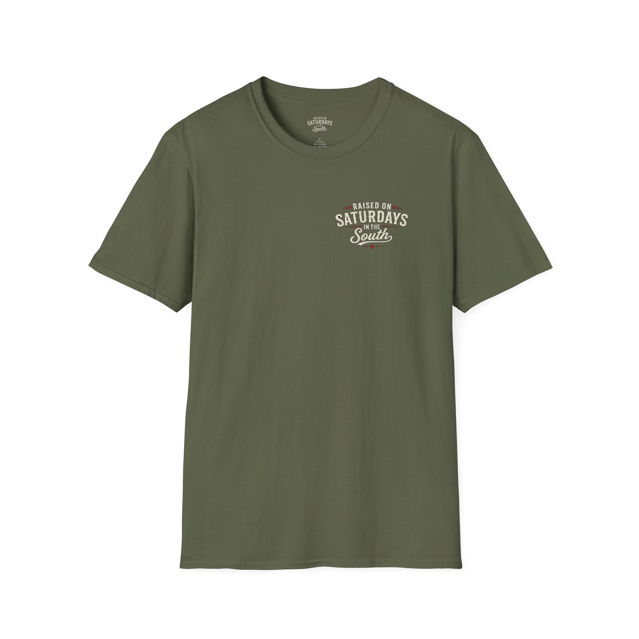 Raised On Saturdays In The South Vintage T-Shirt- Mud Park Saturdays