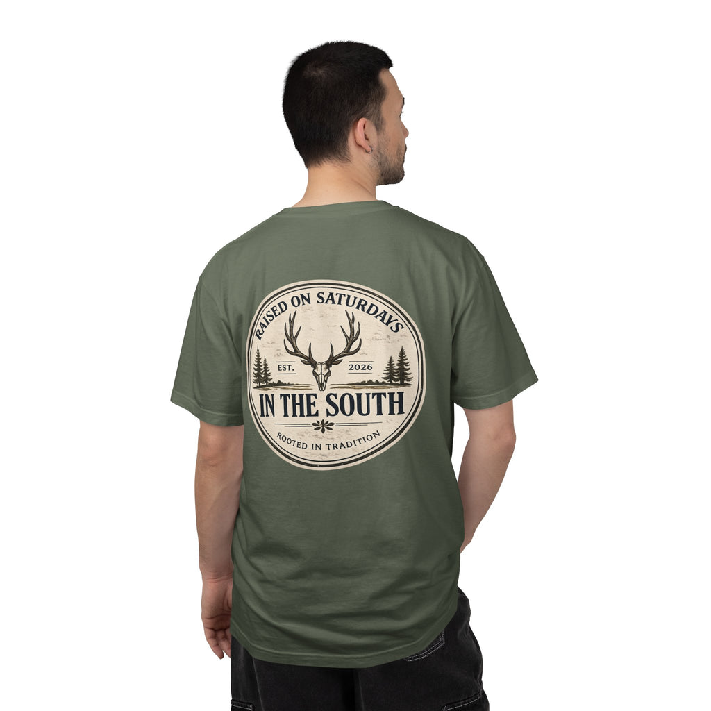 Raised On Saturdays In The South Classic T-Shirt — Deer Season