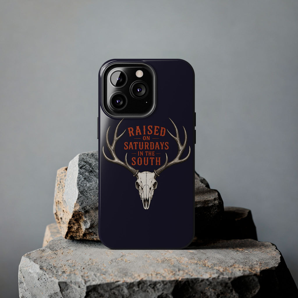The Spreads Runs Deep In The Woods Phone Case-(blue)