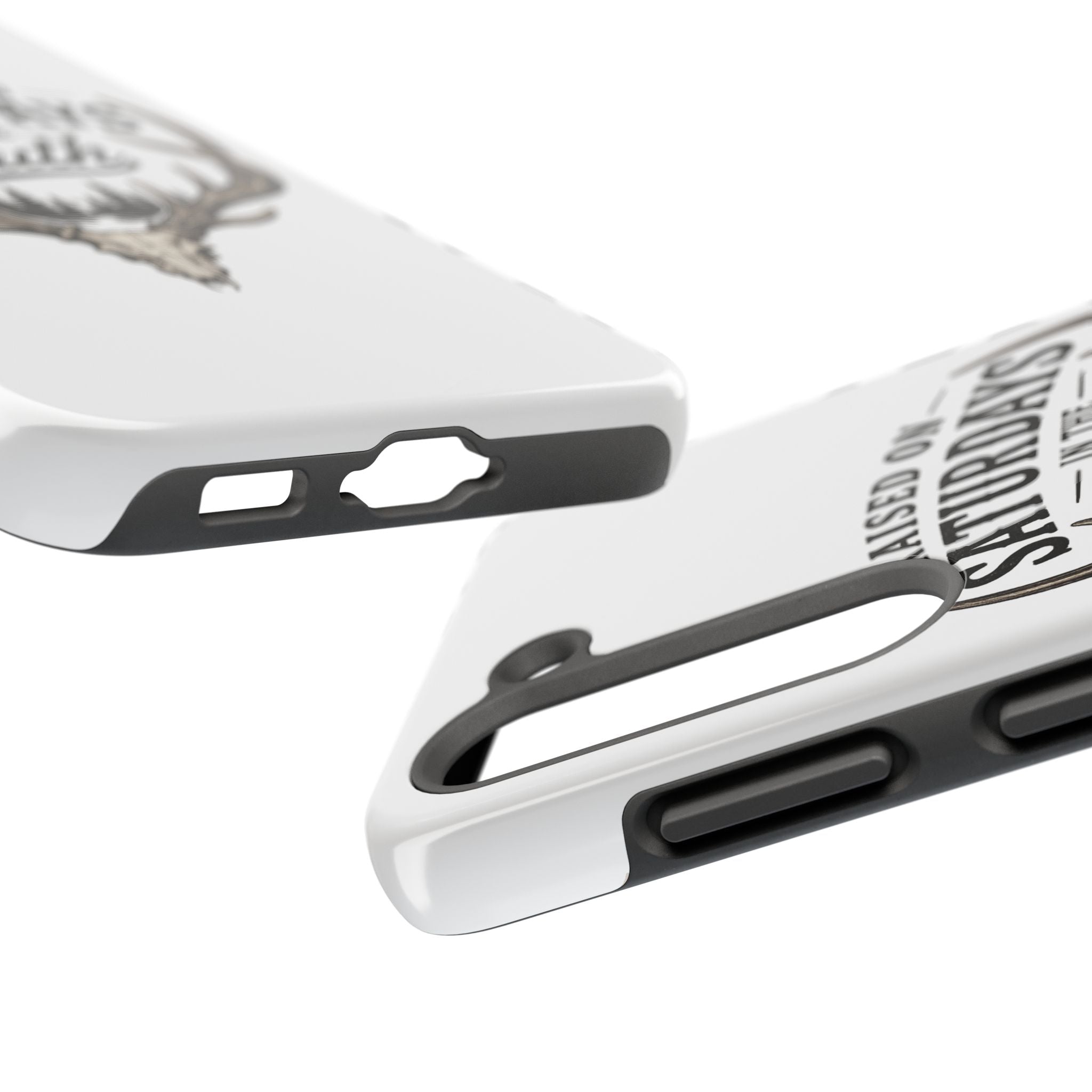 The Spreads Runs Deep In The Woods Phone Case-(white)
