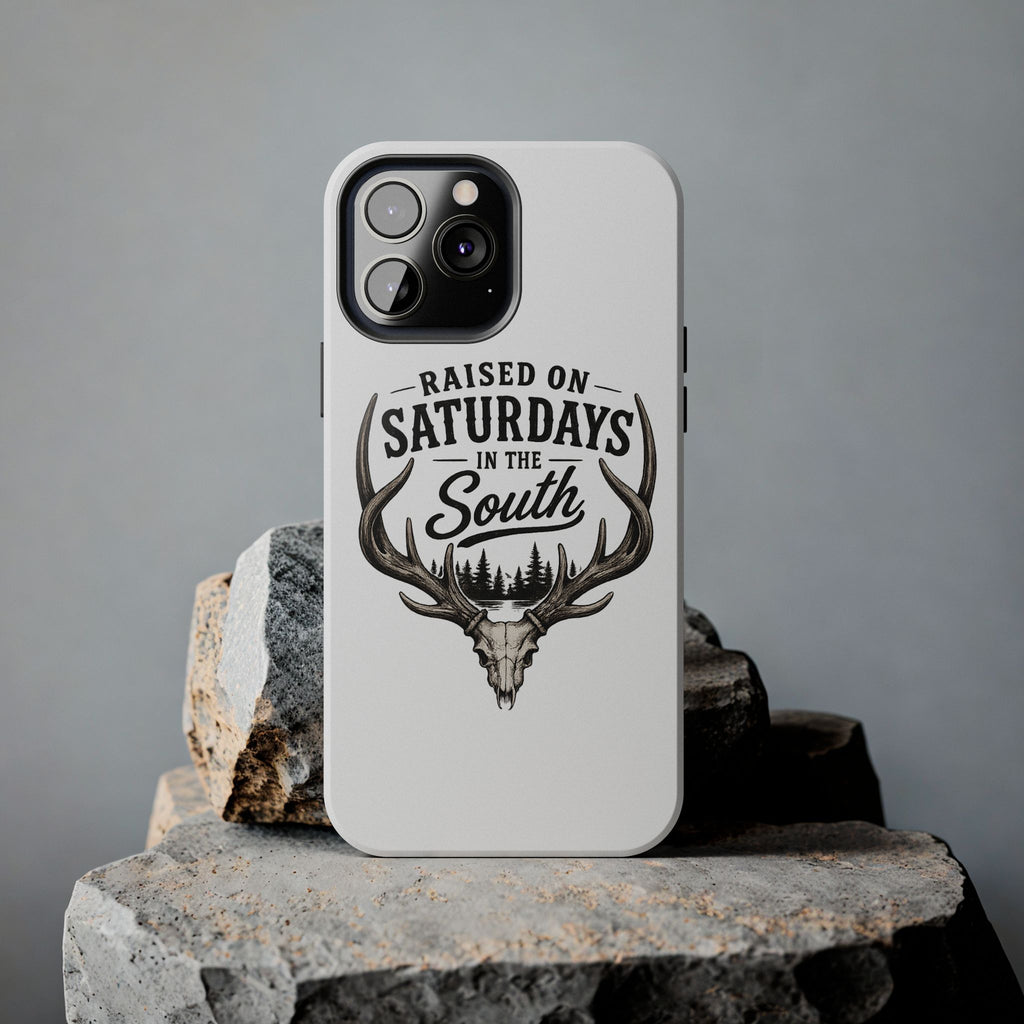 The Spreads Runs Deep In The Woods Phone Case-(white)